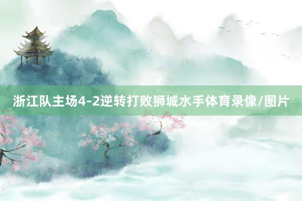 浙江队主场4-2逆转打败狮城水手体育录像/图片