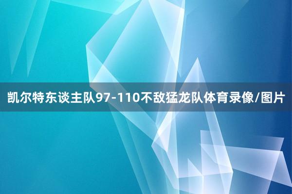 凯尔特东谈主队97-110不敌猛龙队体育录像/图片
