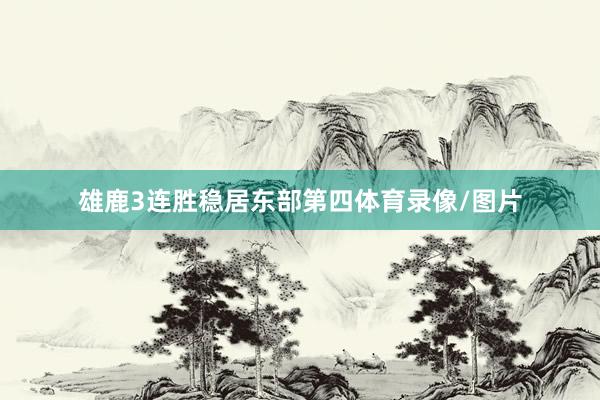 雄鹿3连胜稳居东部第四体育录像/图片