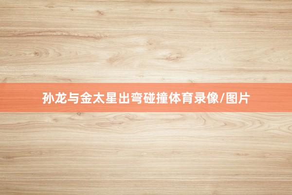 孙龙与金太星出弯碰撞体育录像/图片