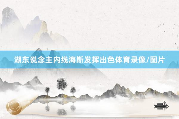 湖东说念主内线海斯发挥出色体育录像/图片