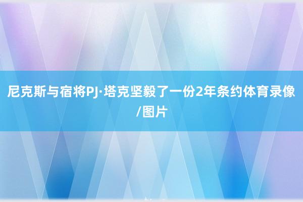 尼克斯与宿将PJ·塔克坚毅了一份2年条约体育录像/图片