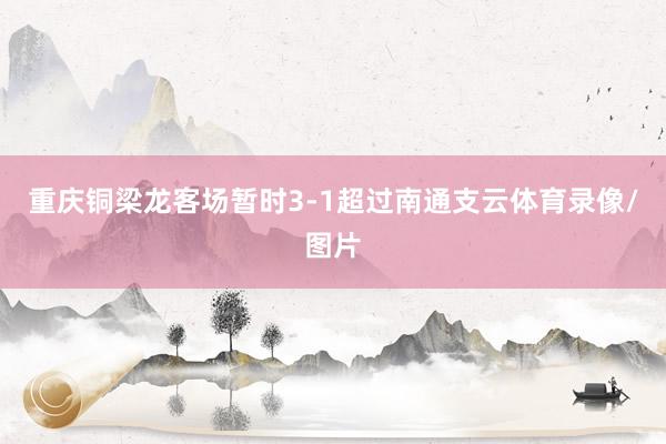 重庆铜梁龙客场暂时3-1超过南通支云体育录像/图片