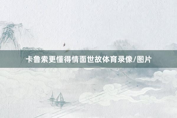 卡鲁索更懂得情面世故体育录像/图片